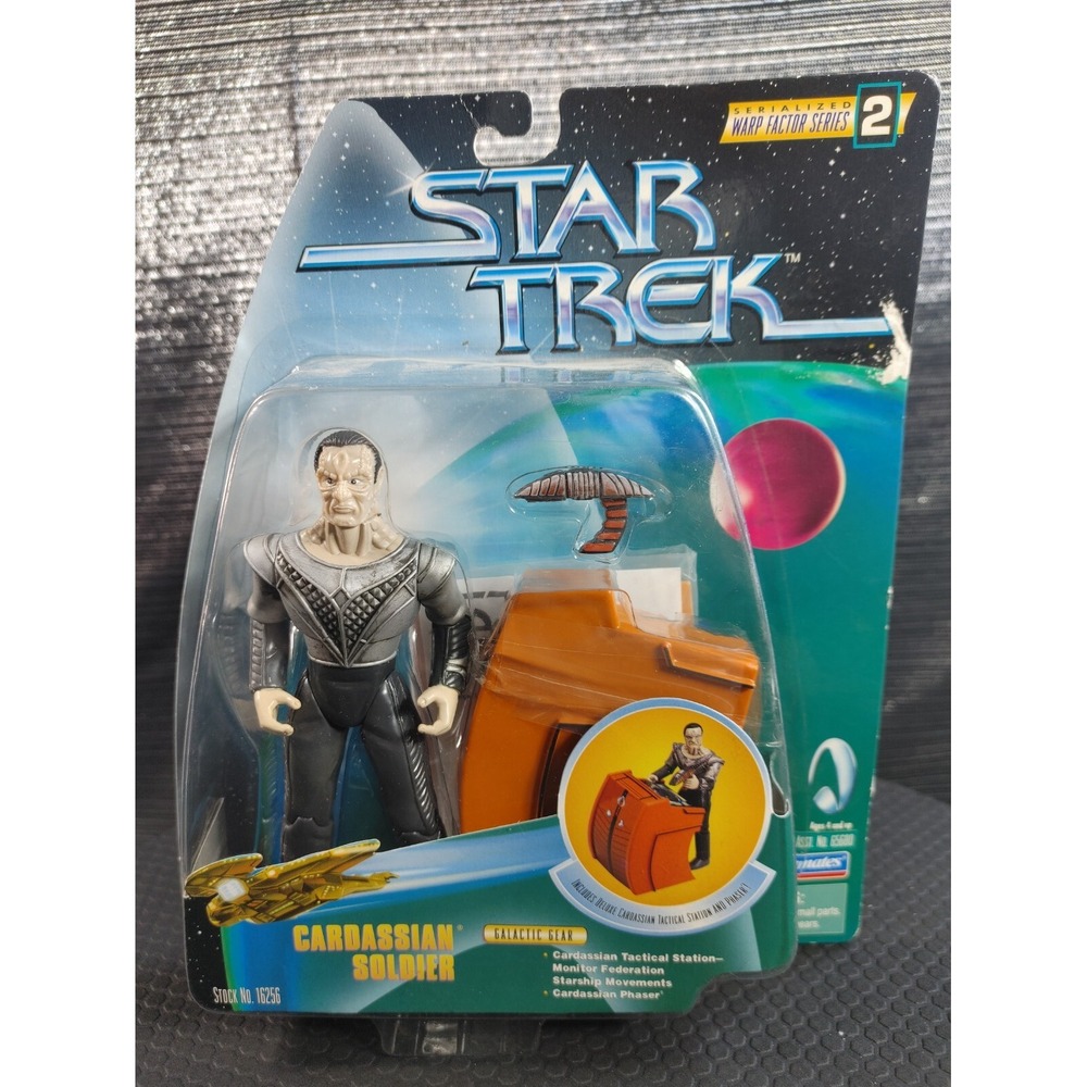 1997 Playmates Star Trek Captain Beverly Picard Cardassian Soldier Action Figure - Picture 2 of 6